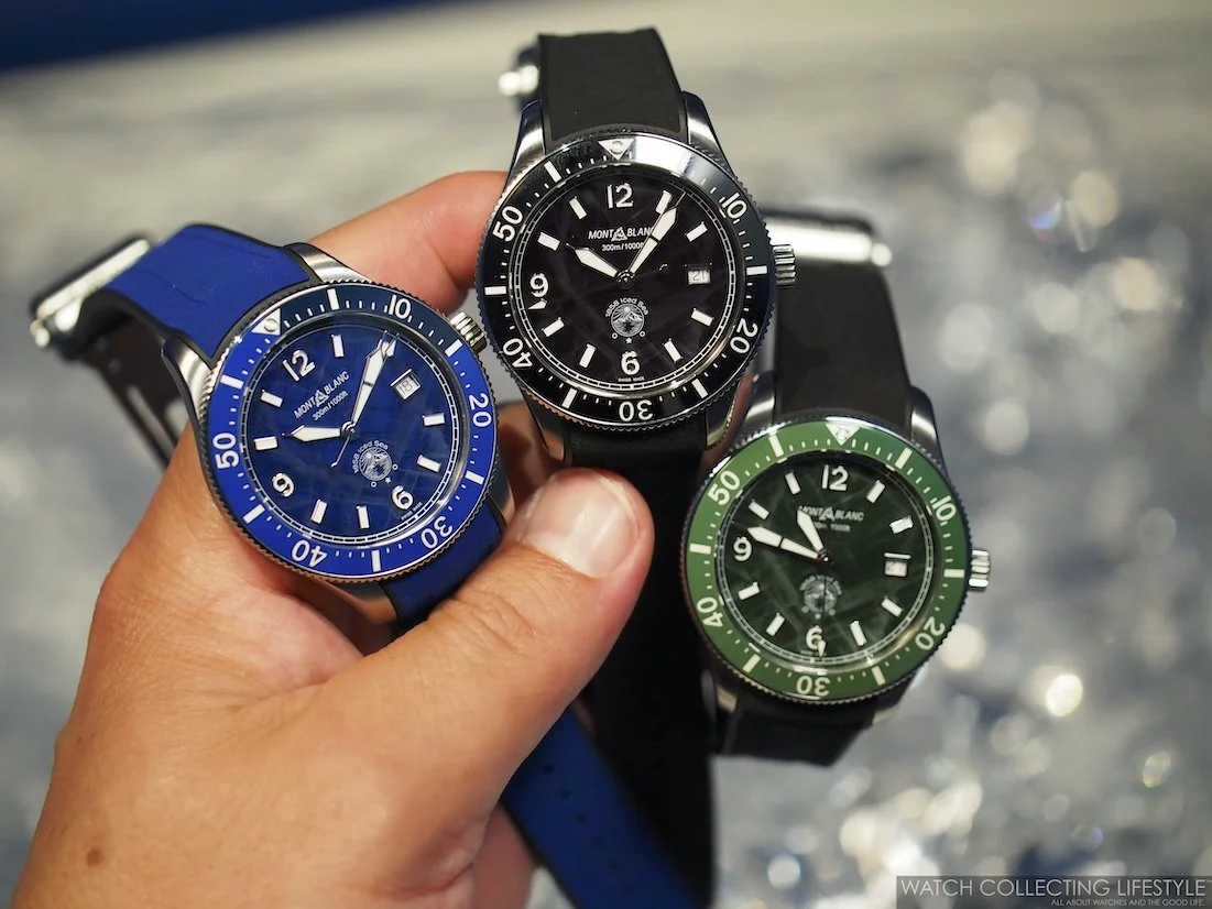 Montblanc diver watch 2025